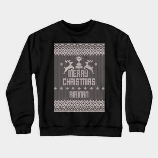 Merry Christmas AIRMAN Crewneck Sweatshirt